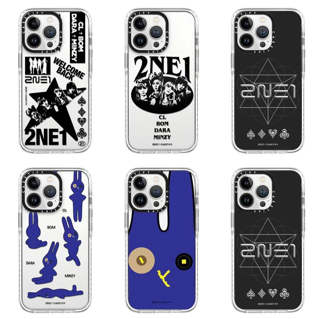 Caseti2ne1softเคสโทรศัพท์สําหรับiphone 16ProMax 16Pro 15ProMax 15 14 13 12 11 X/XS XR Drop Proofกันกระแทกเคสโทรศัพท์