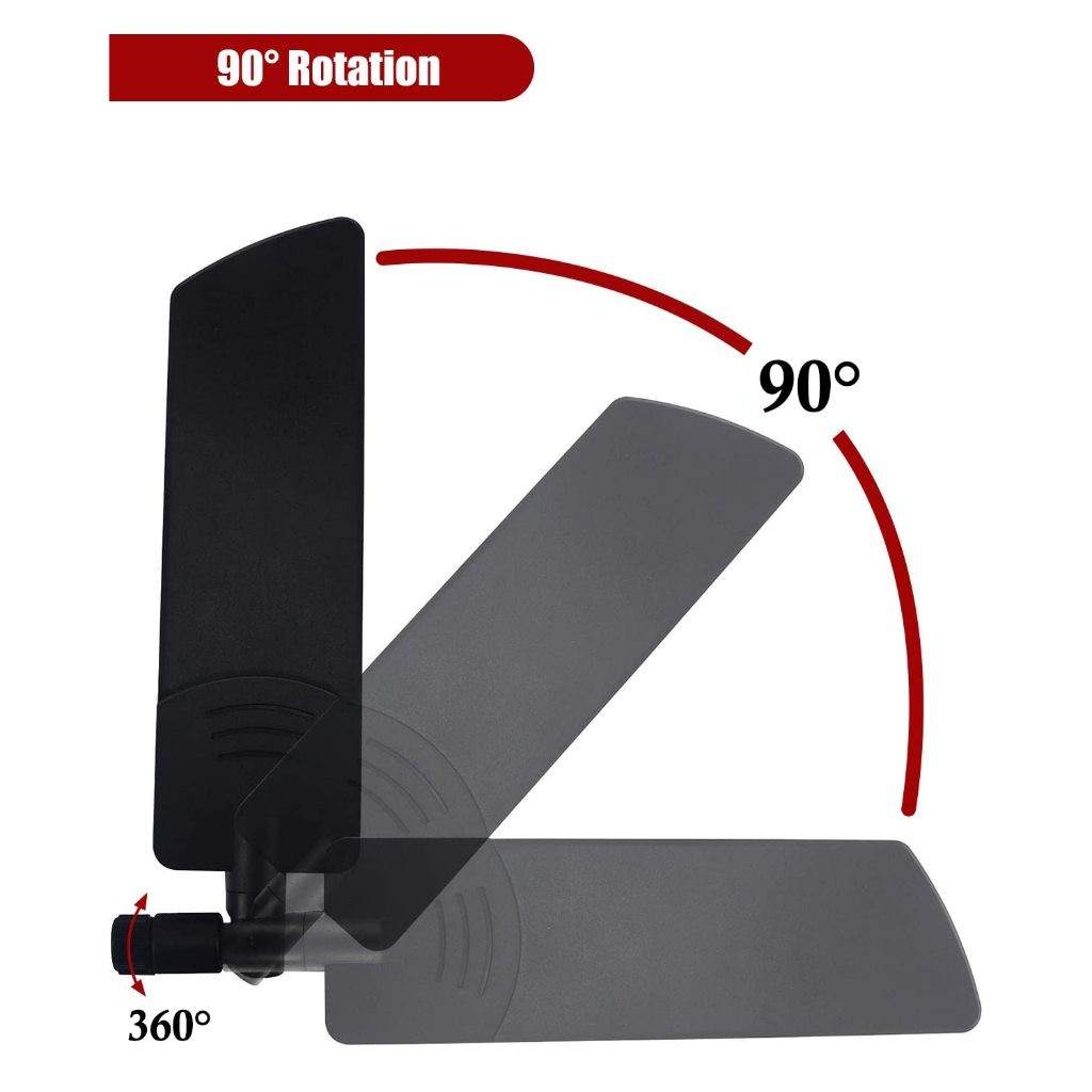 เสาอากาศเราเตอร์ไร้สาย เครื่องรับและขยายสัญญาณ เสาอากาศเราเตอร์ไร้สาย 5G WIFI