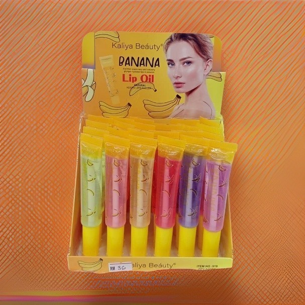 Kaliya Beauty Lip Oil - Banana (24 ชิ้น)