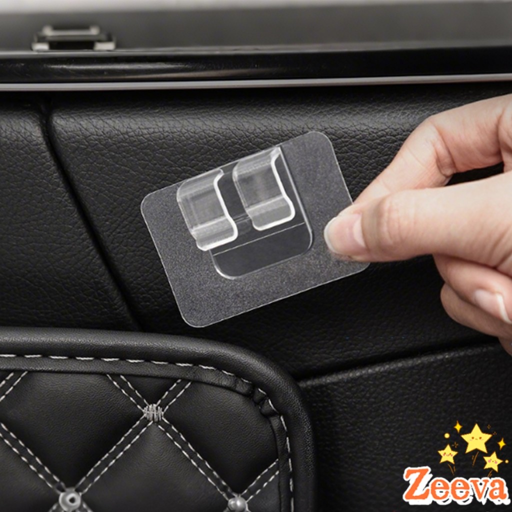 ตัวเก็บสายไฟ  ใช้งานสะดวกติดง่ายไม่ต้องเจาะผนัง 10pcs  Storage clip - รูปที่ 3