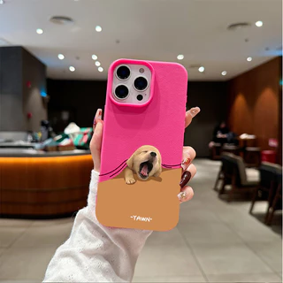 แอปเปิ้ลโทรศัพท์ ลูกสุนัขหาว สำหรับ iPhone เคสไอโฟน 13 12 11 PRO MAX X XS MAX 16 15 14 XR 7/8PLUS จัดส่งจากประเทศไทย