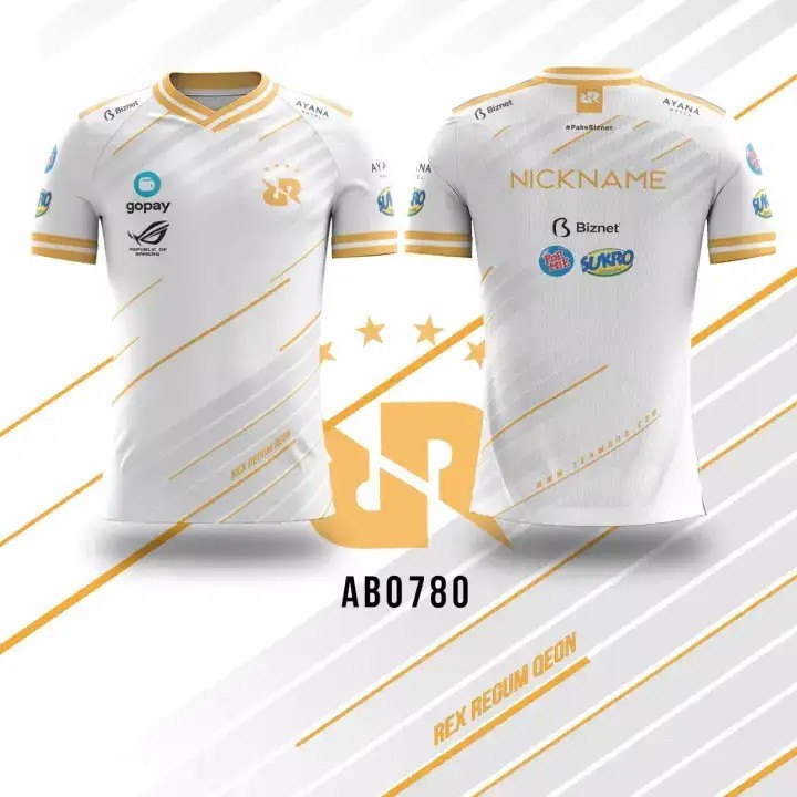 Rrq Hoshi 2020 ESPORT TEAM Mobile Legend Jersey เสื้อยืด