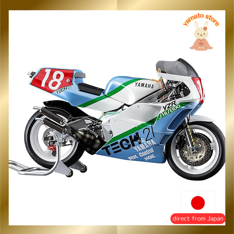 Hasegawa 1/12 Motorcycle Series Yamaha YZR500 (0W98) TECH21 1988 Plastic Model 21762