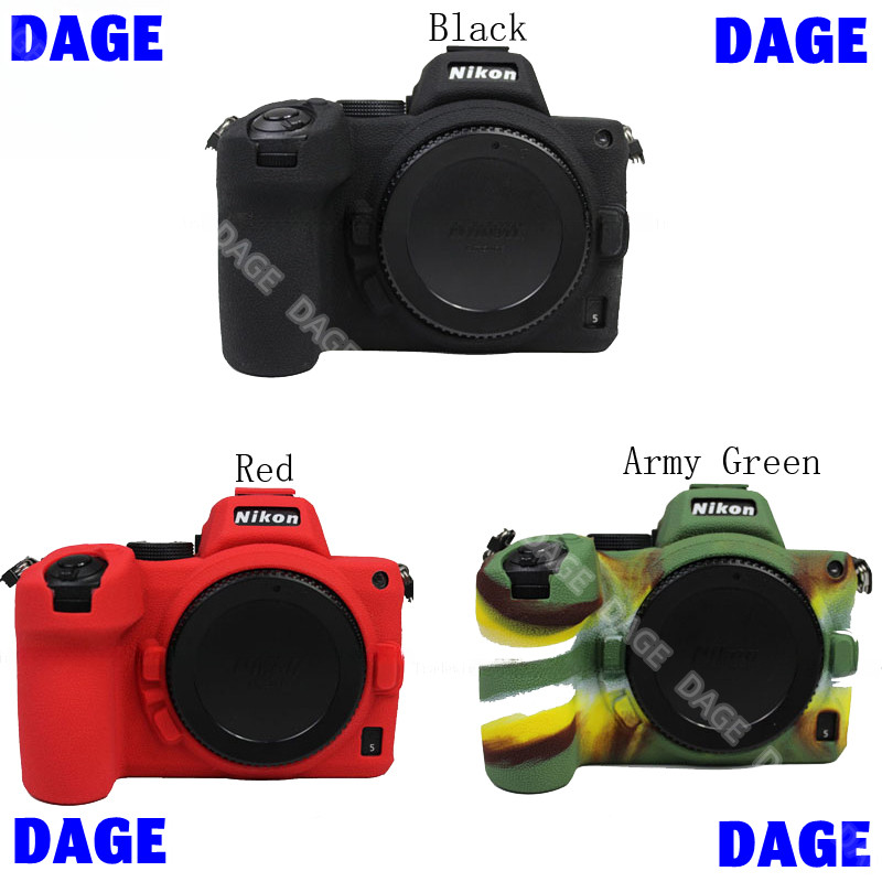 Cod Nikon Z5 เคสกล้องยางนุ่มสําหรับ Nikon Z5 DAGE