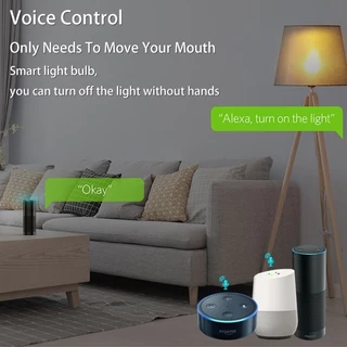 หลอดไฟLEDอัจฉริยะRGBW Tuya WiFi ขั้วGU10/E14/E27 ปรับหรี่แสงได้ ควบคุมด้วยเสียง Alexa Google Home ผ่านSmart Life