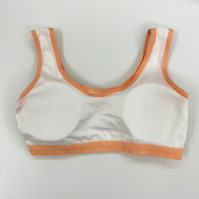 NK_HOME1 ชุดชั้นในเด็กอายุ ชุดชั้นในเด็กผู้หญิงบราฟองน้ำผ้านิ่มใส่สบาย 8-16 ปีรอบอก 20-34 นิ้ว sport bras NO.N826