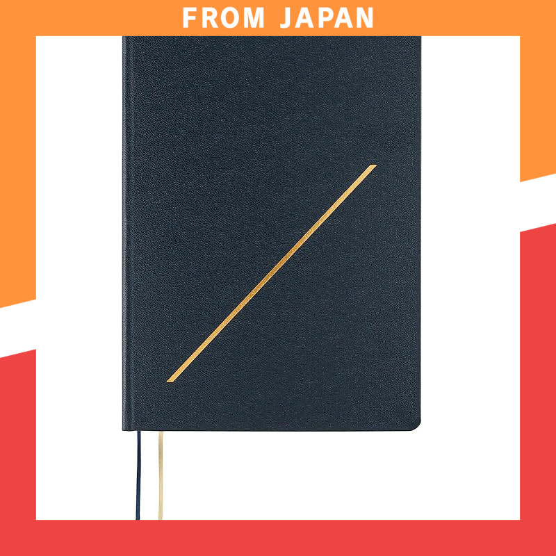 Hobonichi Techo 2025 HON Slash (Navy) [A5/1 page per day/January/Monday start]