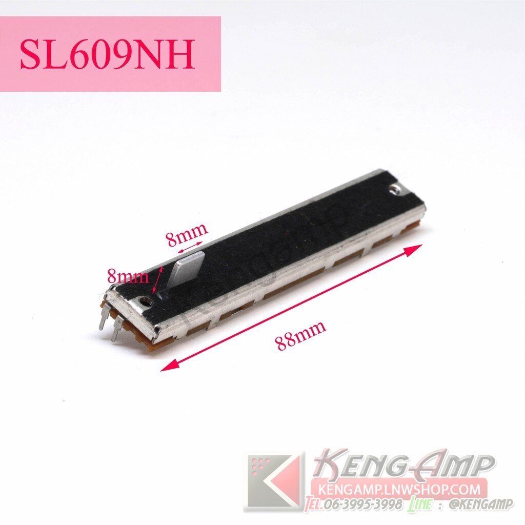 (1ชิ้น) [VR] Feder SL609NH A10K 88mm