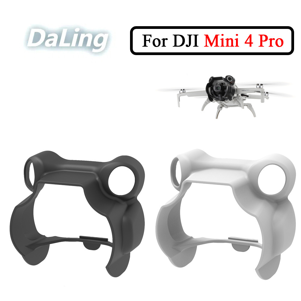 Drone Gimbal เลนส์บังแดดสําหรับ DJI Mini 4 Pro เลนส์บังแดด Gimbal ป้องกัน Anti Glare เลนส์บังแดด Mini 4 Pro อุปกรณ์เสริม