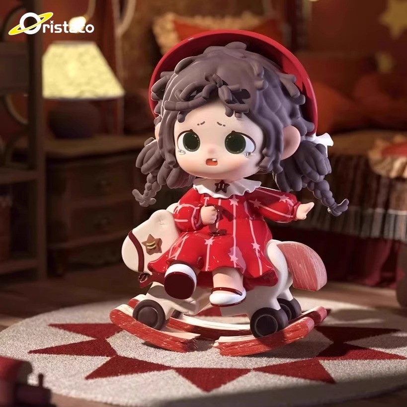 Heyone สีดําเล่น Fufu ตุ๊กตา Miaomiao House Series กล่องปริศนาตุ๊กตารุ่นที่สี่อินเทรนด์เล่นรูปตกแต่งของขวัญสาว