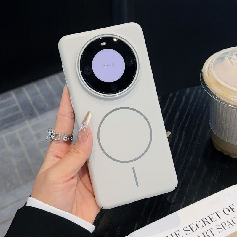 เคสชาร์จไร้สายแม่เหล็กแบบบางหรูหราสำหรับ Huawei Mate 70 Pro Mate 60 50 40 30 Pro P70 Ultra 70 Pro P6