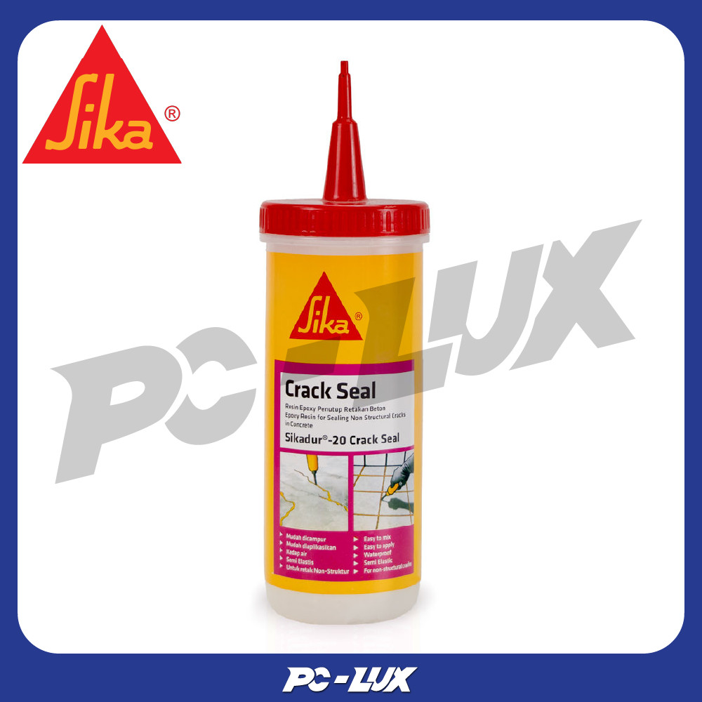 SIKA อีพ็อกซี่ เรซิ่น Sikadur 20 สำหรับซ่อมแซมรอยแตกร้าวบนคอนกรีต