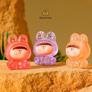 Little Lilith ตกแต่ง น่ารัก DIY เครื่องประดับ กระเป๋าปริศนา ขุดสมบัติตกแต่งรถขายดี สามมิติ Luminous สไตล์สุ่ม ✨Geoo