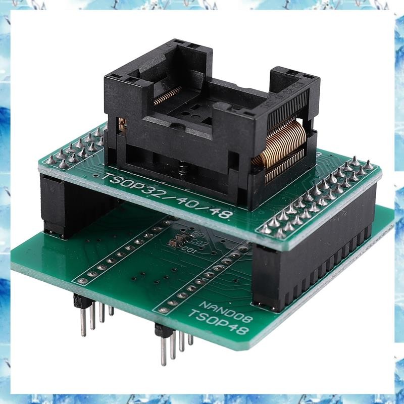 [ ] Andk Tsop48 Nand Adapter สําหรับ Minipro Tl866Ii Plus Programmer สําหรับ Nand Flash Chips Ts Tso
