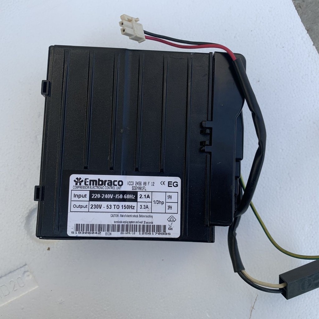 ใช้ได้กับชิ้นส่วนเครื่องทำความเย็น Haier Siemens คอมเพรสเซอร์ไดรฟ์ VCC3 2456 08 F 12 บอร์ดอินเวอร์เต