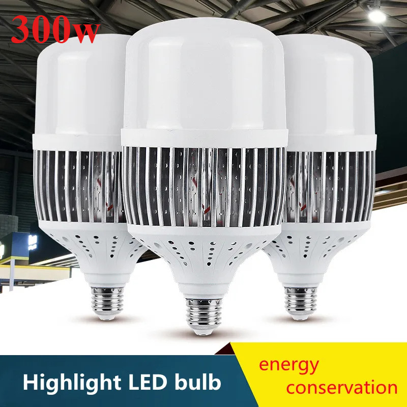 300w Super Bright High Power Led Globe Bulb ประหยัดพลังงาน Ball Lamp Home Factory Floor Workshop Lig