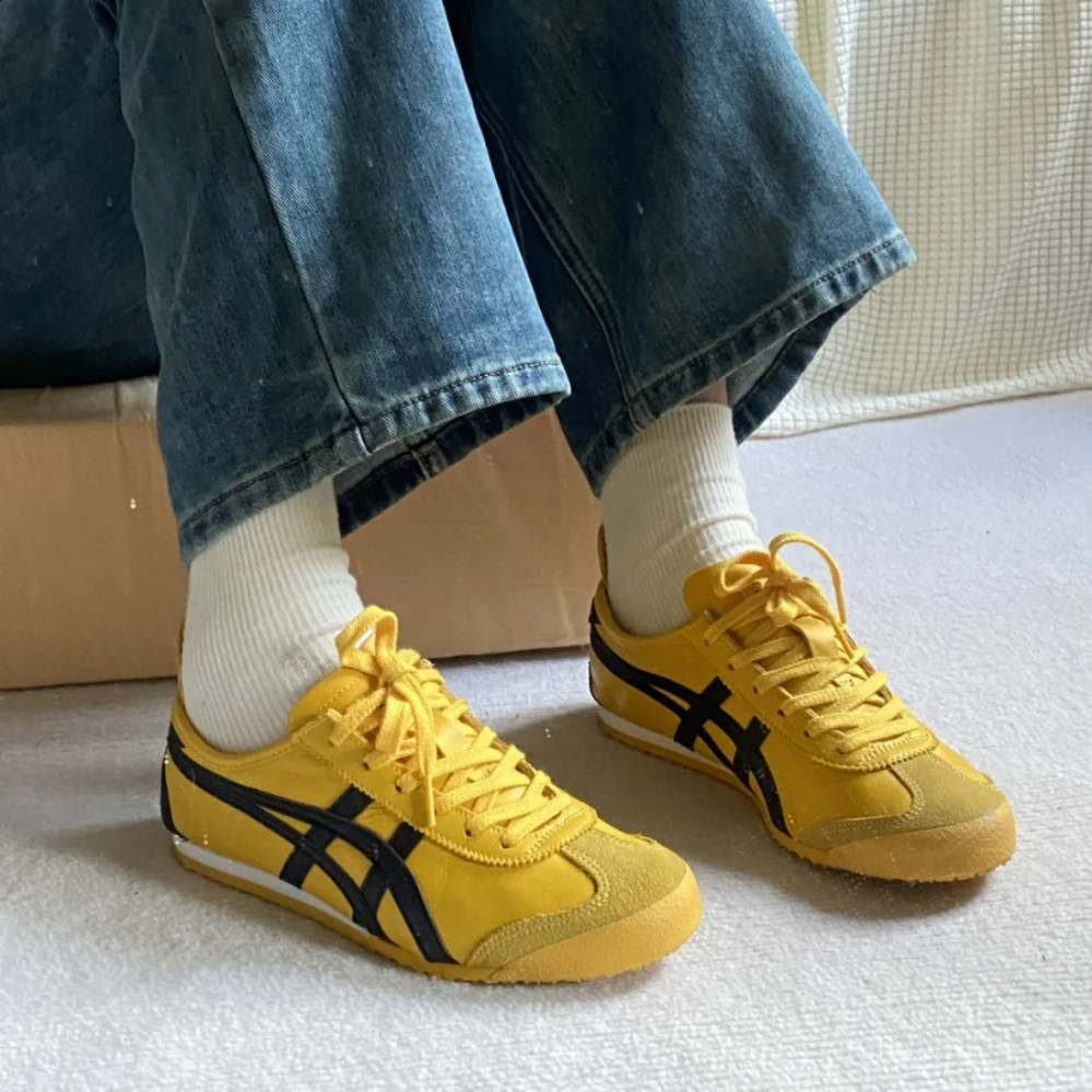 🔥พรีออเดอร์🔥💯Onitsuka Tiger MEXICO 66 ของแท้100% รองเท้าลำลอง DL408-1659 / 1183B493-100 รองเท้าผู้ชายและผู้หญิงแท้