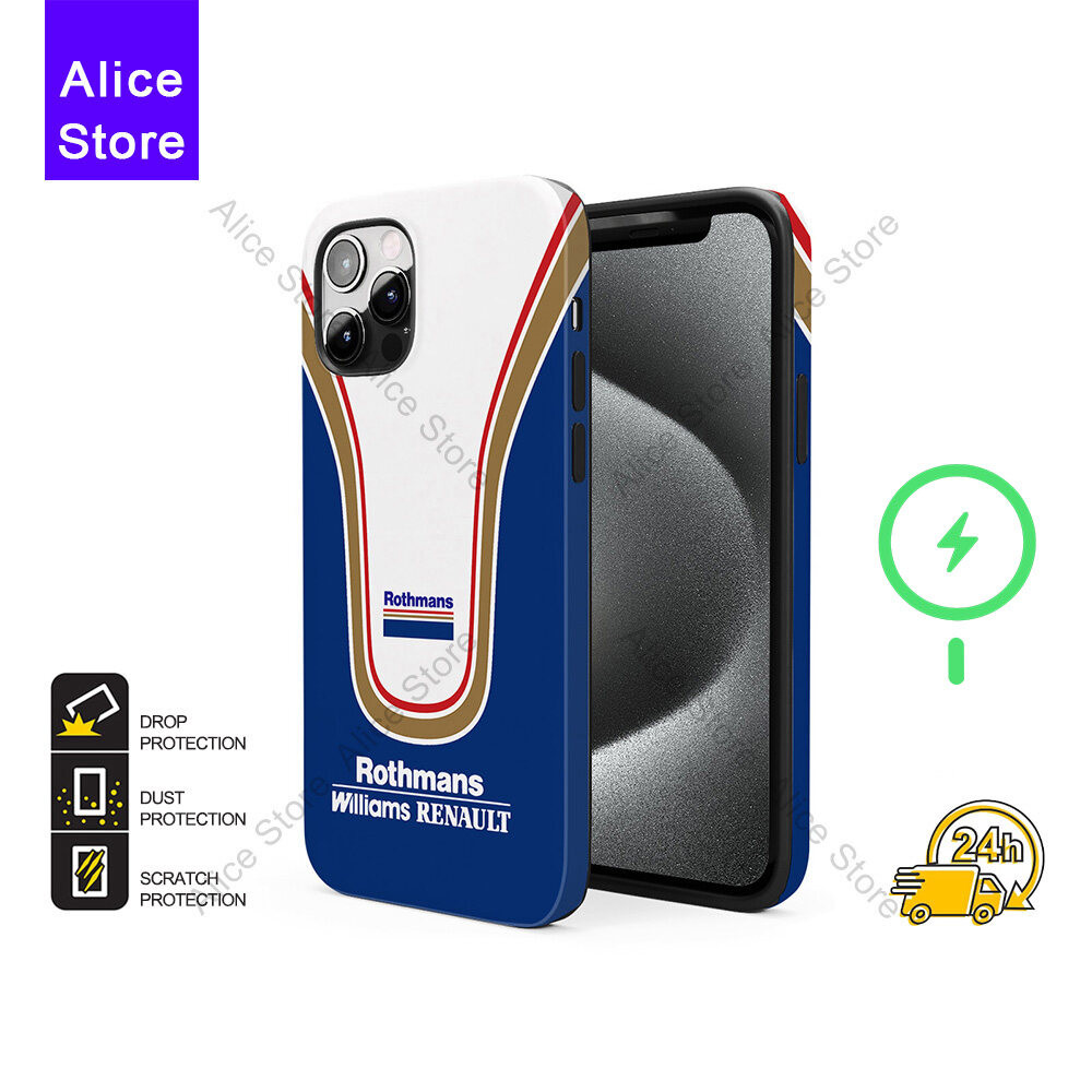 1996 Williams FW18 Damon Hill เคสโทรศัพท์สําหรับ iPhone 17 Pro Max / iPhone 16 Pro Max / 15 Pro Max 