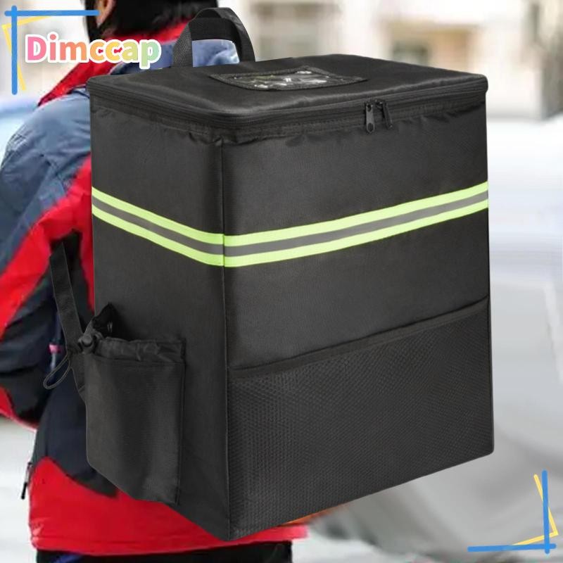 [dimcap] Delivery Backpack Carrier Insulated Backpack for Beach Traveling Camping