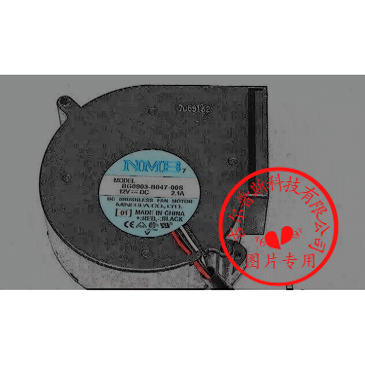 NMB BG0903-B047-VTL 12V 2.1A 9733 เซิร์ฟเวอร์ CPU พัดลมเทอร์โบ