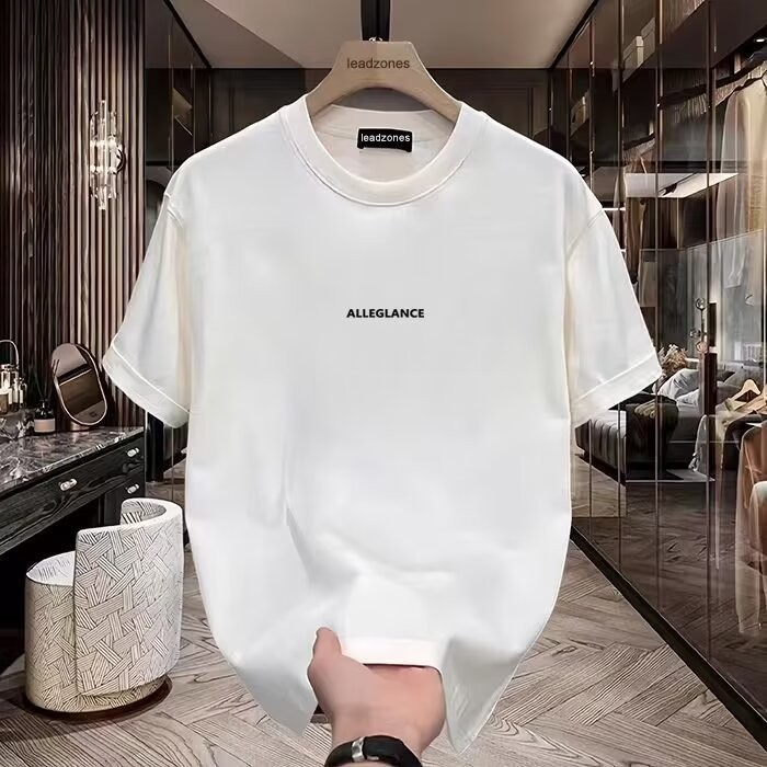 (จัดส่งตลอด 24 ชั่วโมง)Woo Right ฤดูร้อนผู้ชายลําลองแขนสั้นเสื้อยืดผู้ชายอินเทรนด์พิมพ์เสื้อยืดผู้ชาย41