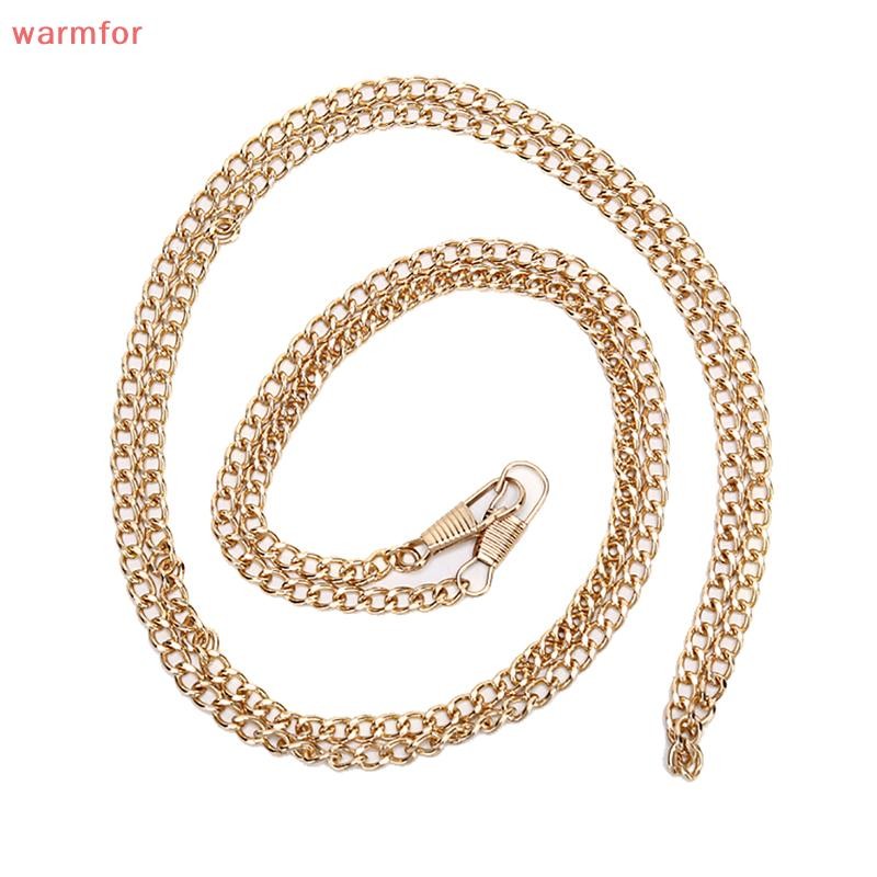 (warmfor) Diy ยาว 120 ซม.โลหะเปลี่ยนโซ่Crossbodyกระเป๋าสะพายสายรัด