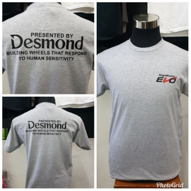 เสื้อยืด Desmond Evo เสื้อไมโครไฟเบอร์ Limited Edition