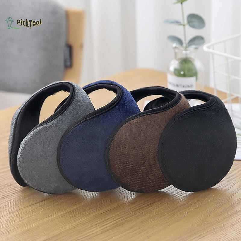 (ขายร้อน) Thicken ฤดูหนาว Unisex หูฟังขนแกะอุ่น Earmuff Warm Plush ผ้าหู Muffs ฝาครอบ Earwarmers Earlap อุ่นหูหู Ear Protector ใหม่