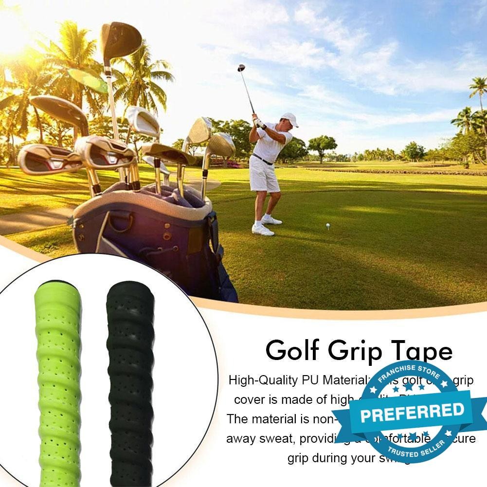 Golf Club Wraps Golf Sweat Grip Strap Tape Wrap อุปกรณ์ความดันเข็มขัด Golf Z7t7