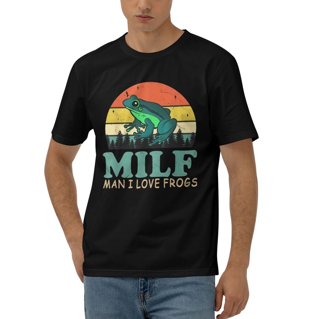 Retro Hip Hop Cool T Shirt Milf Cotton T-Shirt