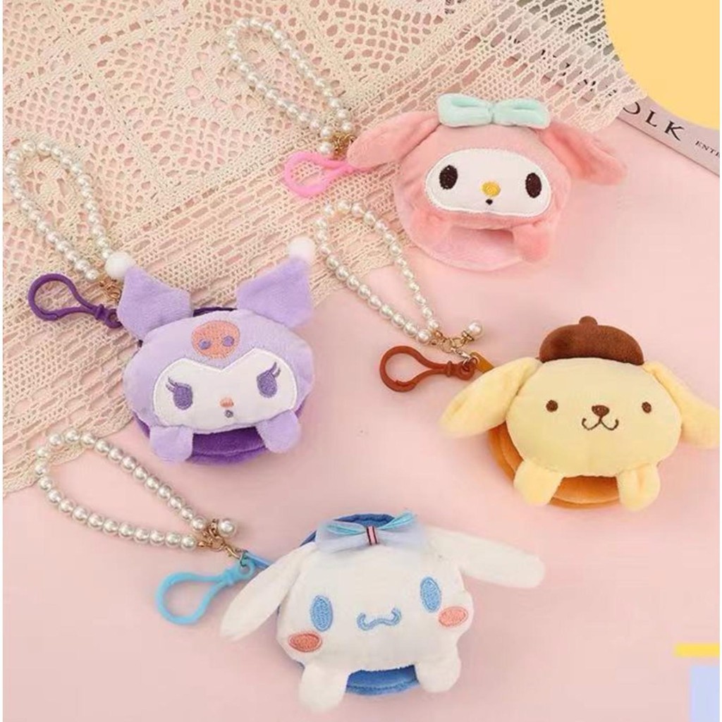 พวงกุญแจจี้ลูน่ารักอุปกรณ์เสริมเครื่องประดับกระเป๋านักเรียน พวงกุญแจแฟชั่น น่ารัก MINI 4สี