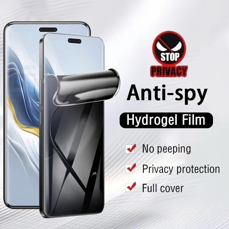 สําหรับ HTC Desire 20 U23 U24 Pro Plus 19s 1000D Anti Spy ความเป็นส่วนตัวฟิล์ม Hydrogel นุ่มสําหรับ 