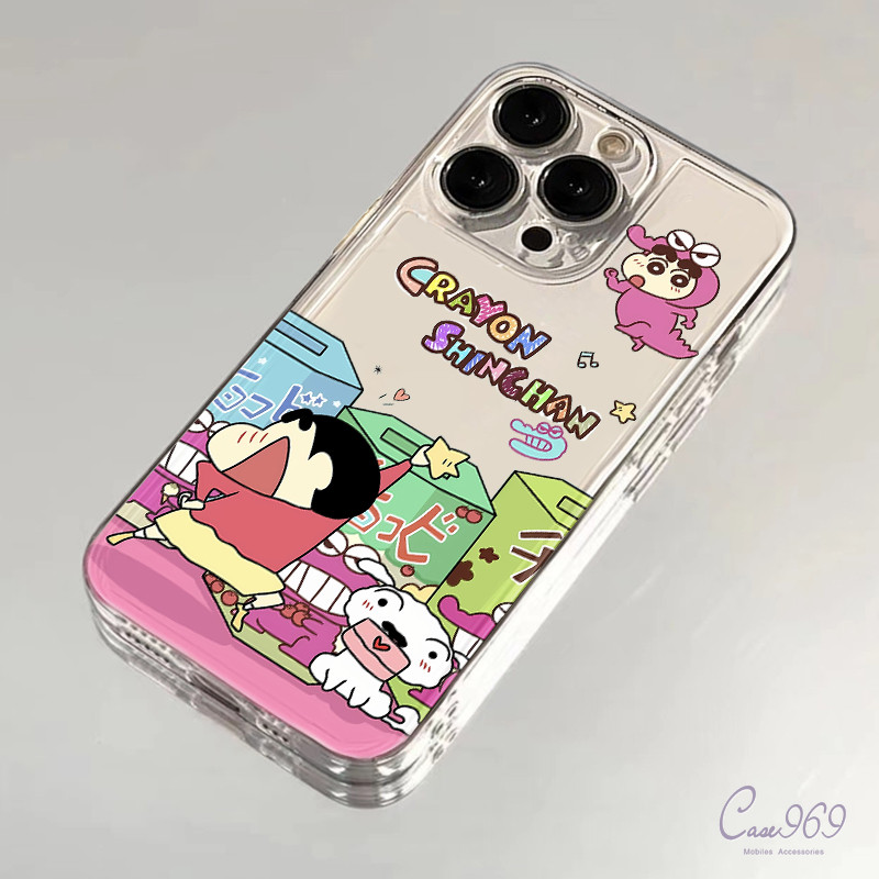 เคส Redmi 10A 9A 11 13 12C 13C 9 10C 9C NFC Note 13 9 11 12 10 PRO 9T A1 A2 POCO M3 เคส ชินจัง ลวดลายการ์ตูน