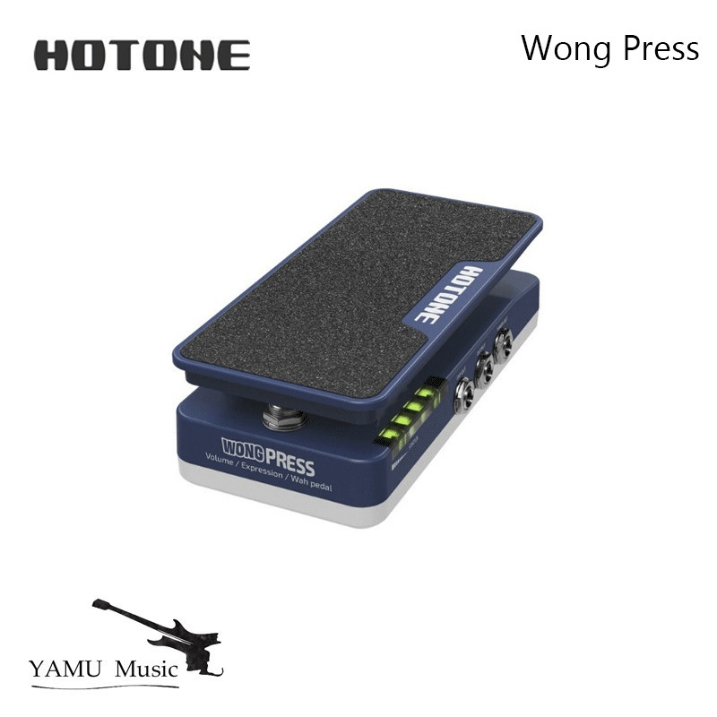 Hotone Wong Press Volume Exp Wah Guitar Pedal