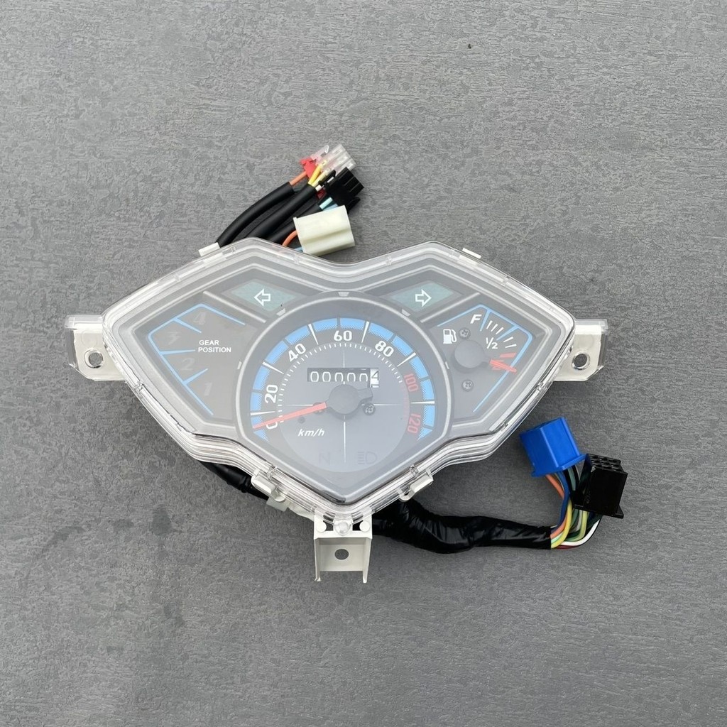 เหมาะสําหรับ Haojue คานโค้งรถ Hyundi HJ110-3/-5 เครื่องมือรถจักรยานยนต์ประกอบนาฬิกาจับเวลาวัดระยะทาง