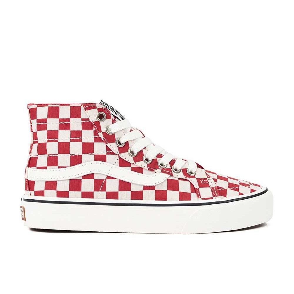 Vans Sk8-Hi 138 Decon VR3 SF "Mega Check Red" Unused