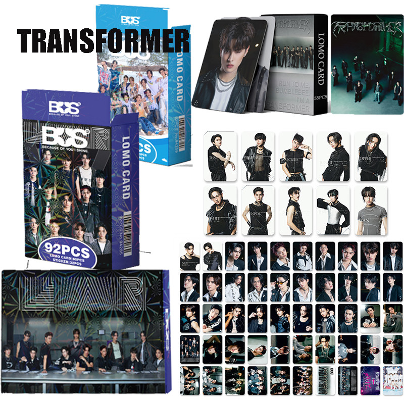 92 ชิ้น Bus Card อัลบั้ม TRANSFORMER Bus เพราะคุณ I Shine Debut Photocard พร้อมสติ๊กเกอร์