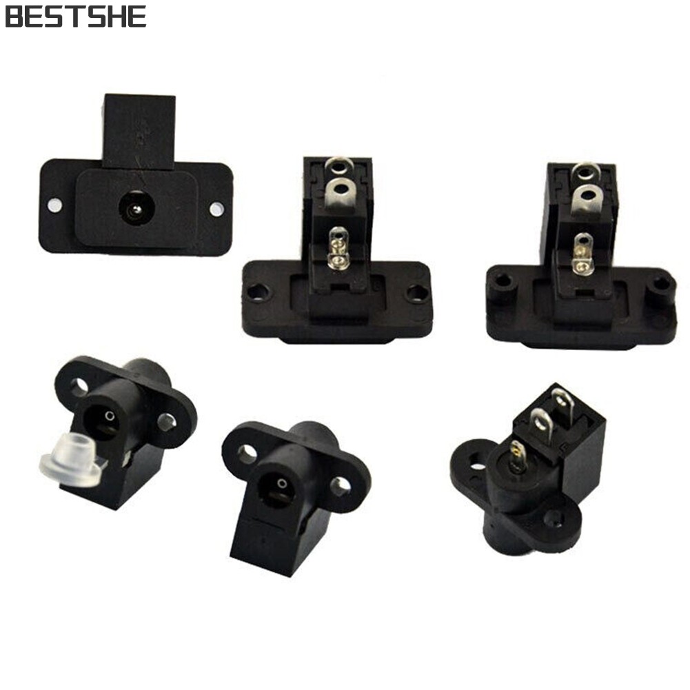 <bestshe> รูชาร์จ 6V 12V พอร์ตชาร์จทรงกลมสําหรับเด็กรถยนต์ไฟฟ้า