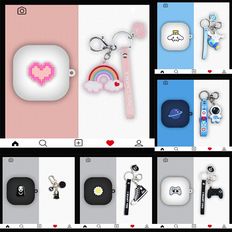 Al418 Anker Soundcore Liberty 4 PRO / Liberty 4 Case กันฝุ่น Soft Washable Protective Cover Silicone