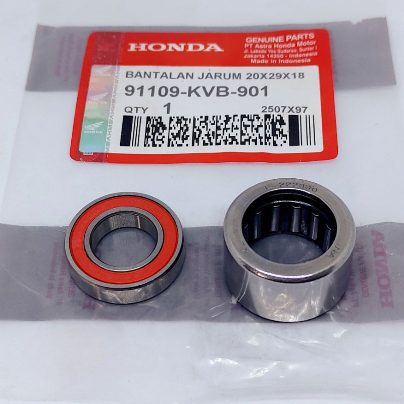 Kvb TORQUE ลูกปืนชามหลัง 125 CLICK 150 BEAT Fi PCX AIRBLADE ADV GENIO ZOOMER