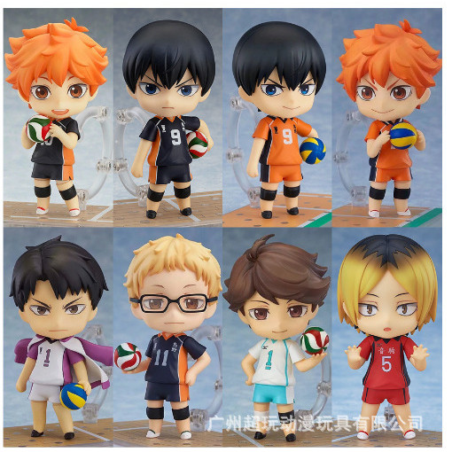 อะนิเมะรูป Nendoroid Haikyuu Action Figure Hinata Shoyo Kageyama Kenma kuroo ตกแต่ง
