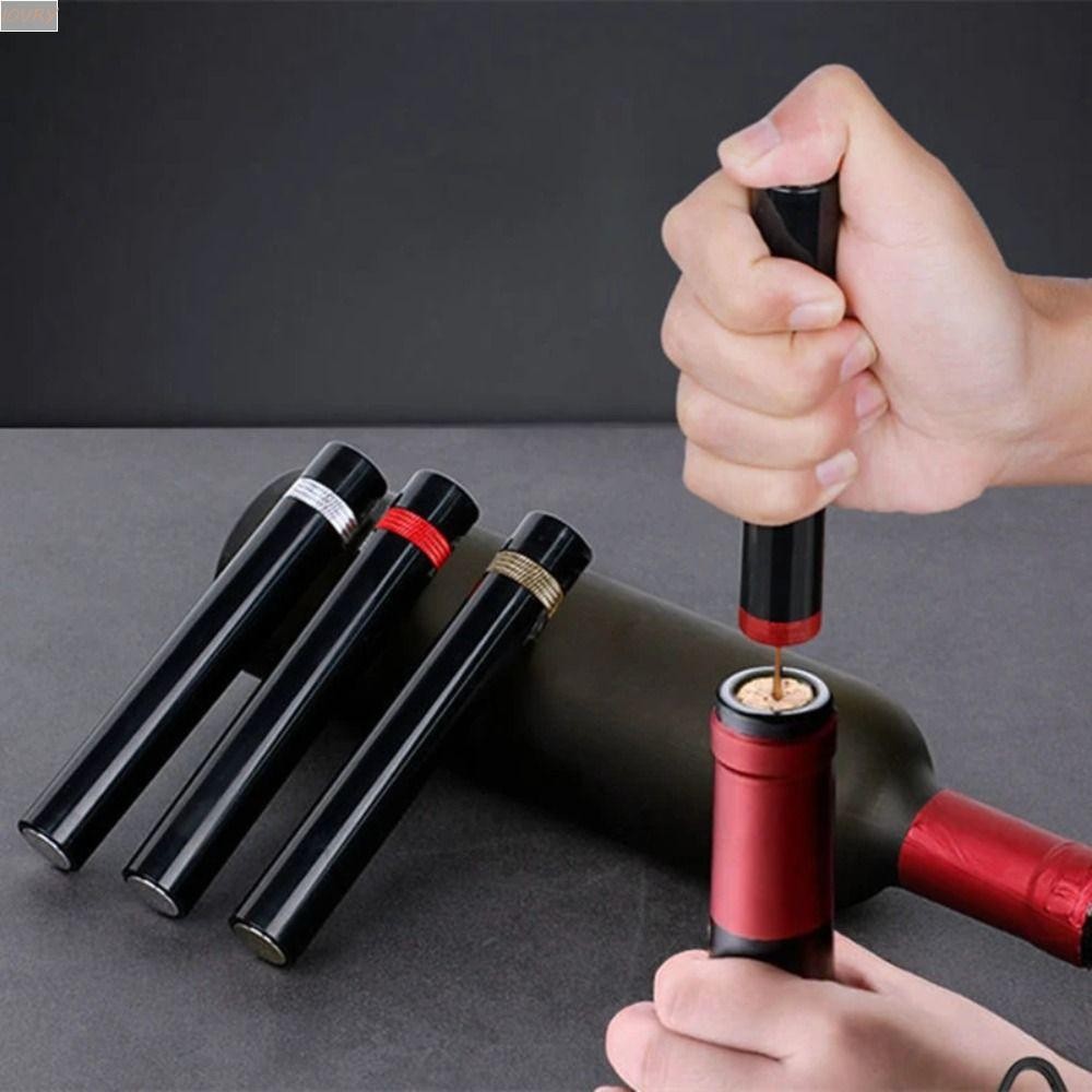 ที่เปิดขวดไวน์ IVORY, ปั๊มความดันอากาศ Easy Cork Remover Corkscrew ไวน์ Corkscrew Pin, แบบพกพาปลอดภัยลิปสติกสไตล์ฟอยล์เครื่องตัดไวน์ Remover Home Party