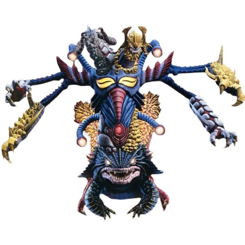 ยางนุ่มมอนสเตอร์ Godzilla Series รูปขนาดใหญ่ Chimera King Monster Ultimate Fit War Ultra 8 Brothers 