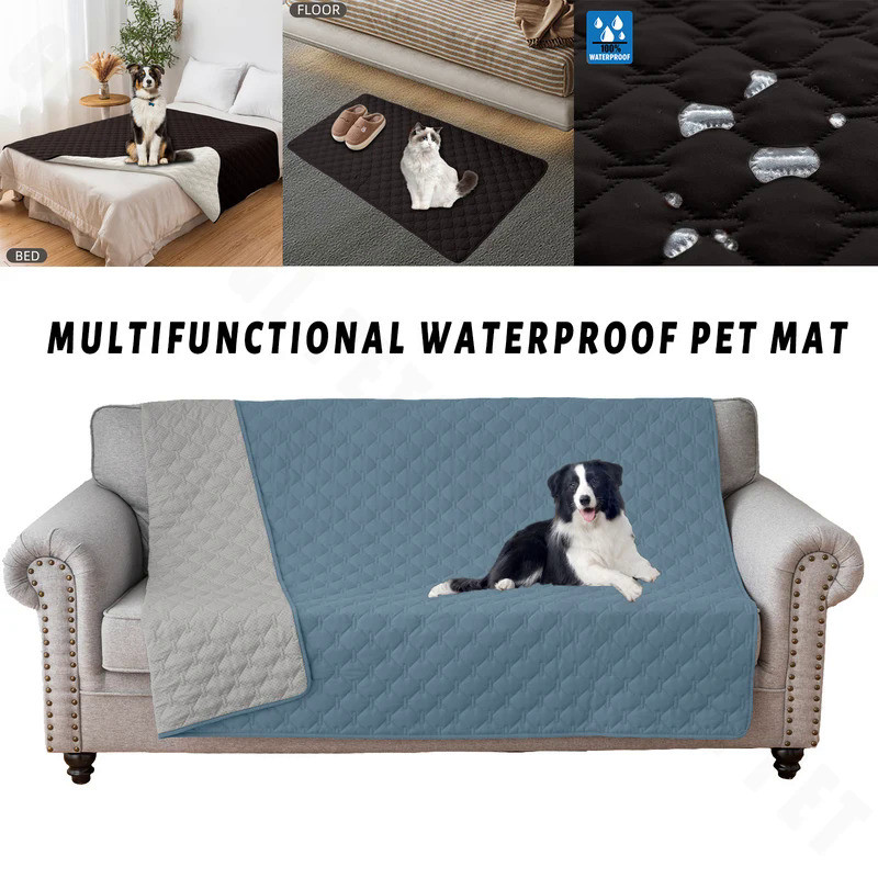 Waterproof Non-Slip Dog Bed Cover and Pet Blanket Sofa Pet Bed Mat Car Incontinence MattressProtecto