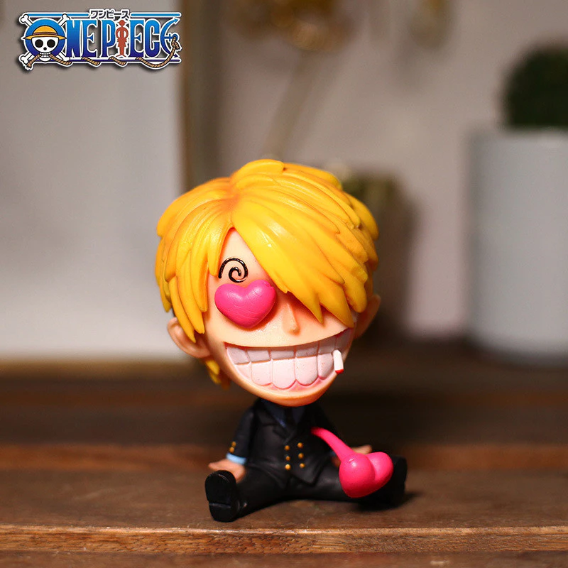 Luffy โมเดลฟิกเกอร์ อะนิเมะตุ๊กตา One Piece Zoro Sanji ลูฟี่ ขนาดเล็ก 8-10 ซม. ตัวเลขของเล่น ของเล่นสําหรับเด็ก thumbnail 9