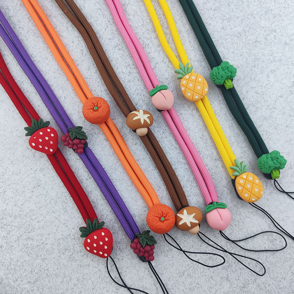 Anti-lost Lanyard Chain แขวนสายไฟสําหรับโทรศัพท์มือถือง่ายต่อการพกพาคอแขวนสายไฟ Lanyard Universal ปรับโทรศัพท์ Lanyard