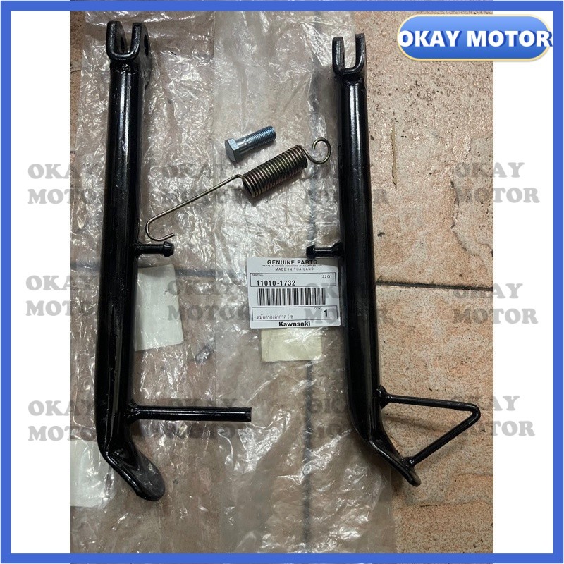 ขาตั้งด้านข้าง kawasaki KR150 KRR150 zx150 ninja150 KRR 150 RR 150 มาตรฐานขาตั้งด้านข้างฟรีสกรู SPRI