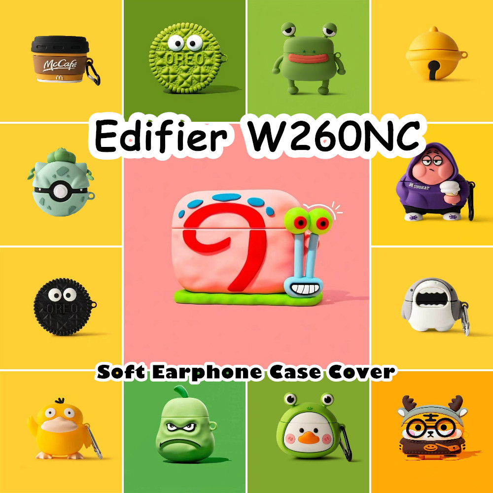 ส่วนลดสําหรับ Edifier W260NC Case Casing Soft Silicone Creative Cartoons Headphone Case Cover