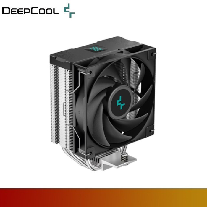 DEEPCOOL AG400 DIGITAL | คูลเลอร์ซีพียูทาวเวอร์เดี่ยวพร้อมจอแสดงผลอุณหภูมิ