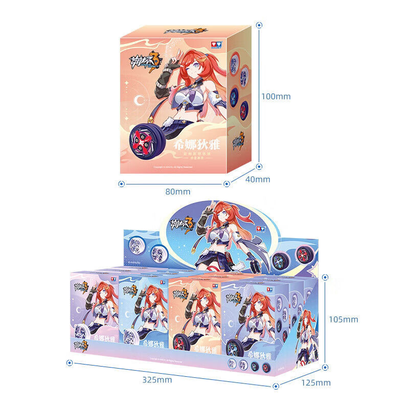 ผลิตภัณฑ์ของแท้อย่างเป็นทางการ Honkai Impact 3 Yo-Yo Audi Double Diamond Shinadia Red Star Thunderbolt MAX ของขวัญที่กําหนดเอง 16PS - รูปที่ 4